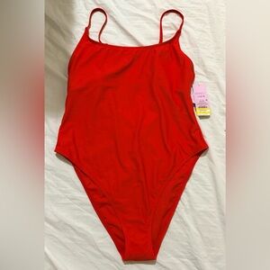 Red Women’s One Piece Swimsuit